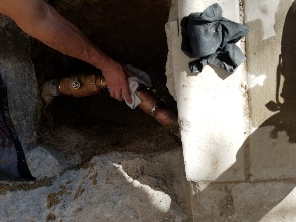 Orange County PEX repipe workmanship photo for Newport Beach homes by Repipe OC